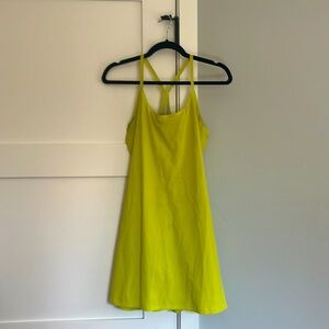 Outdoor Voices Exercise Dress Small, Bright Green